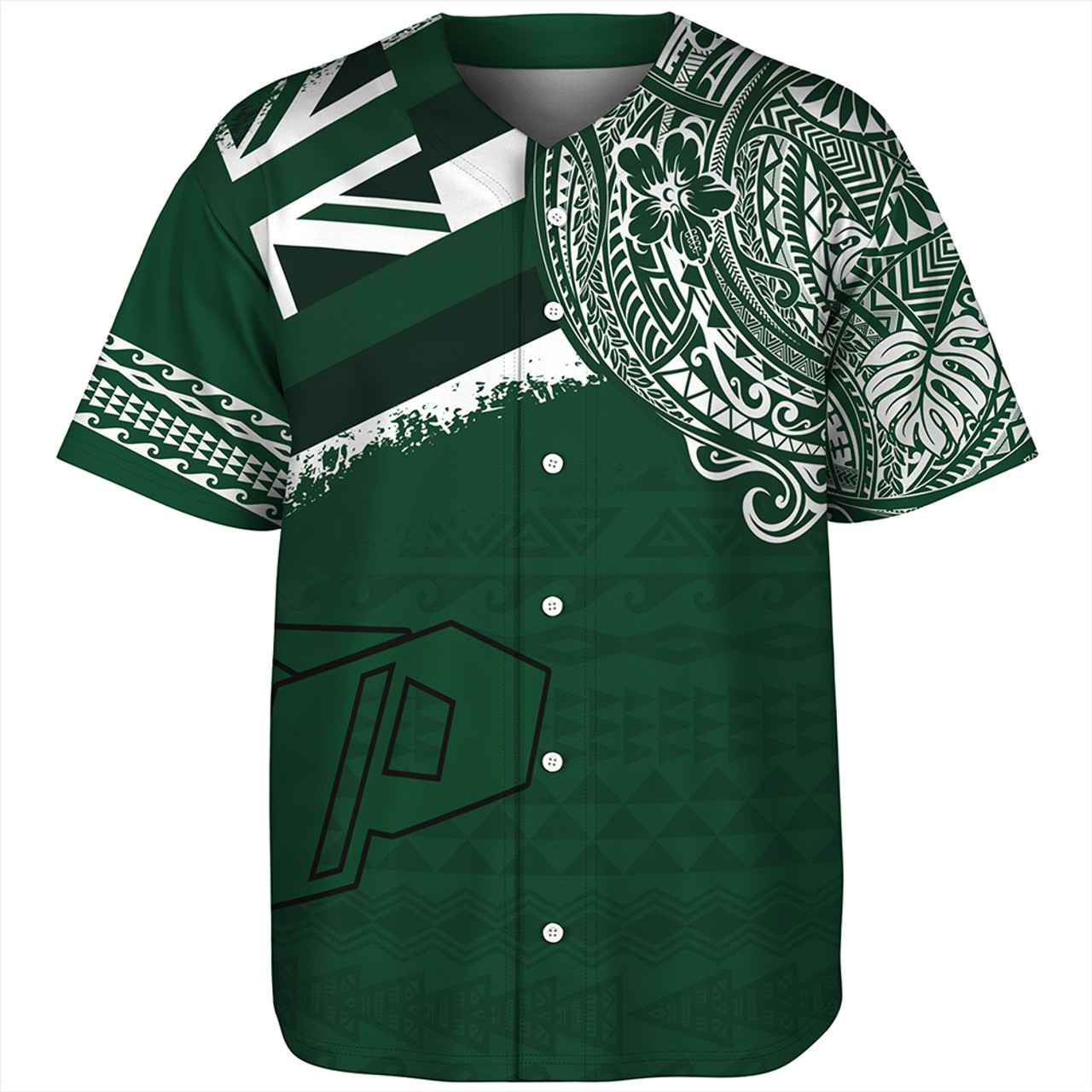 Hawaii Baseball Shirt Pahoa High and Intermediate School With Crest Style