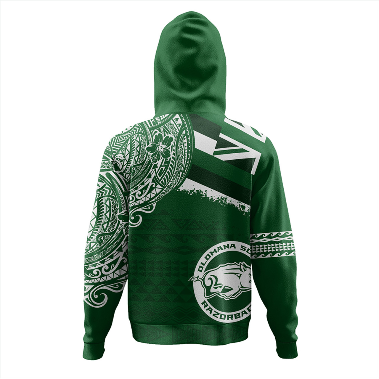 Hawaii Hoodie Olomana High & Intermediate School With Crest Style