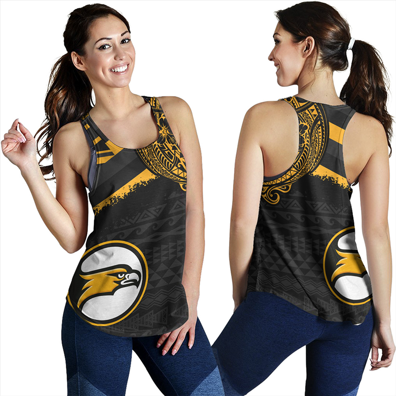 Hawaii Women Tank Nanakuli High And Intermediate High School With Crest Style