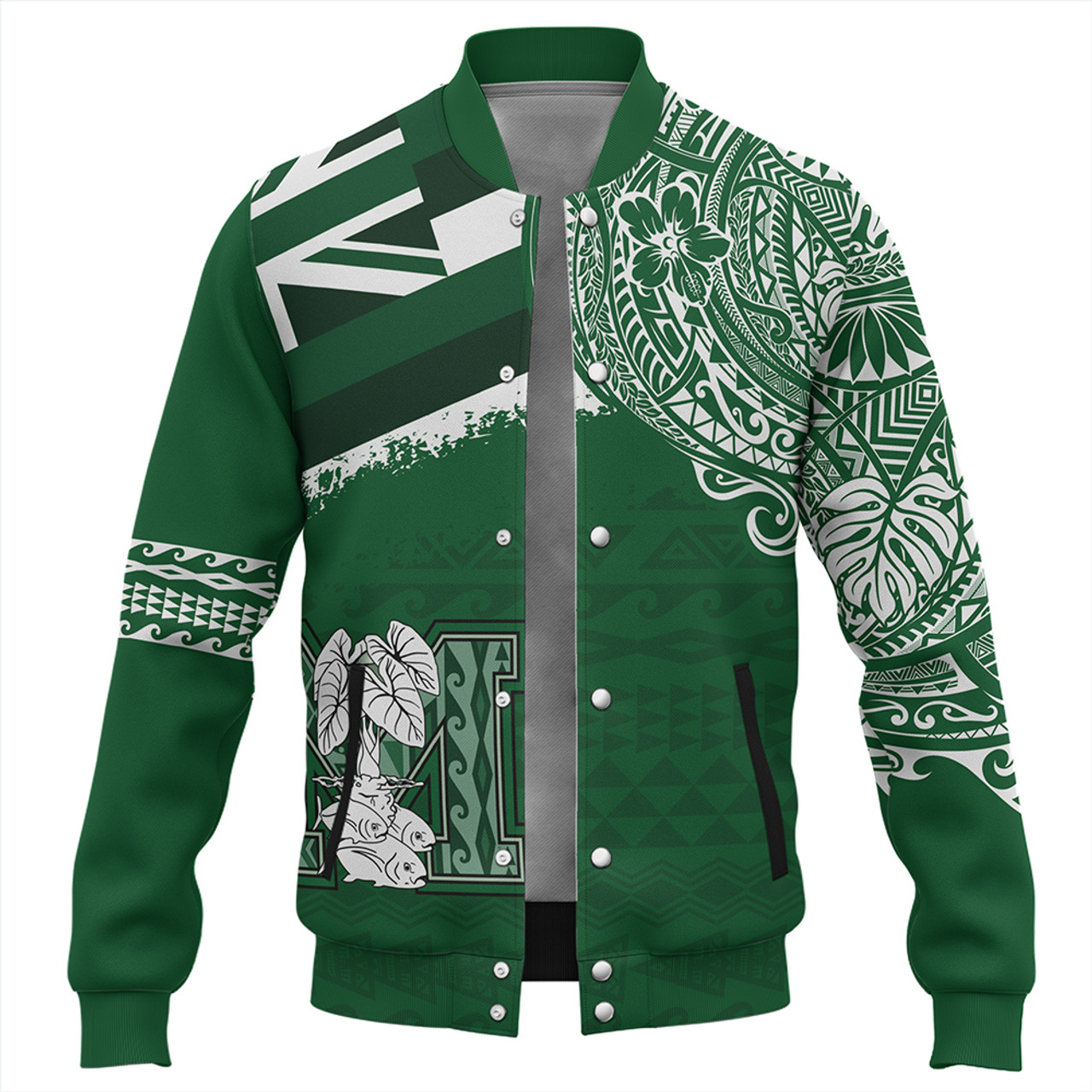 Hawaii Baseball Jacket MolokaÊ»i High School With Crest Style