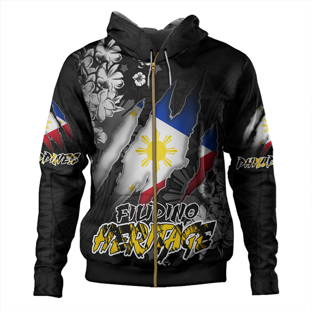 Philippines Custom Hoodie Filipino Heritage Blood Inside Me