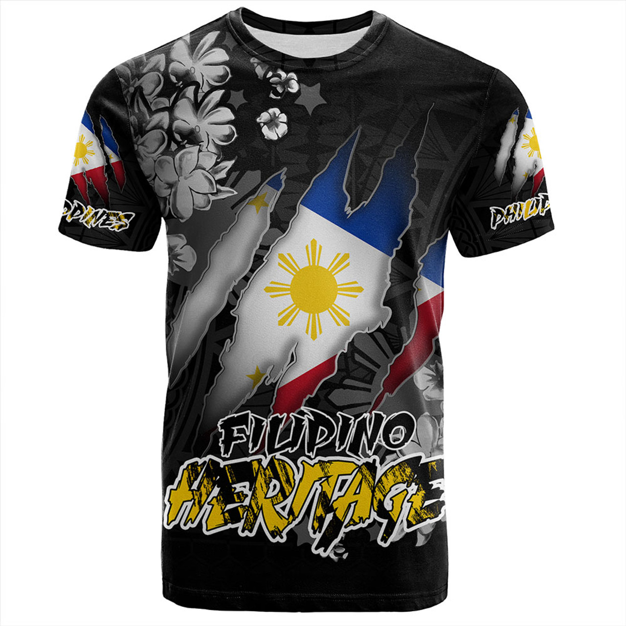 Philippines Custom T-shirt Filipino Heritage Blood Inside Me