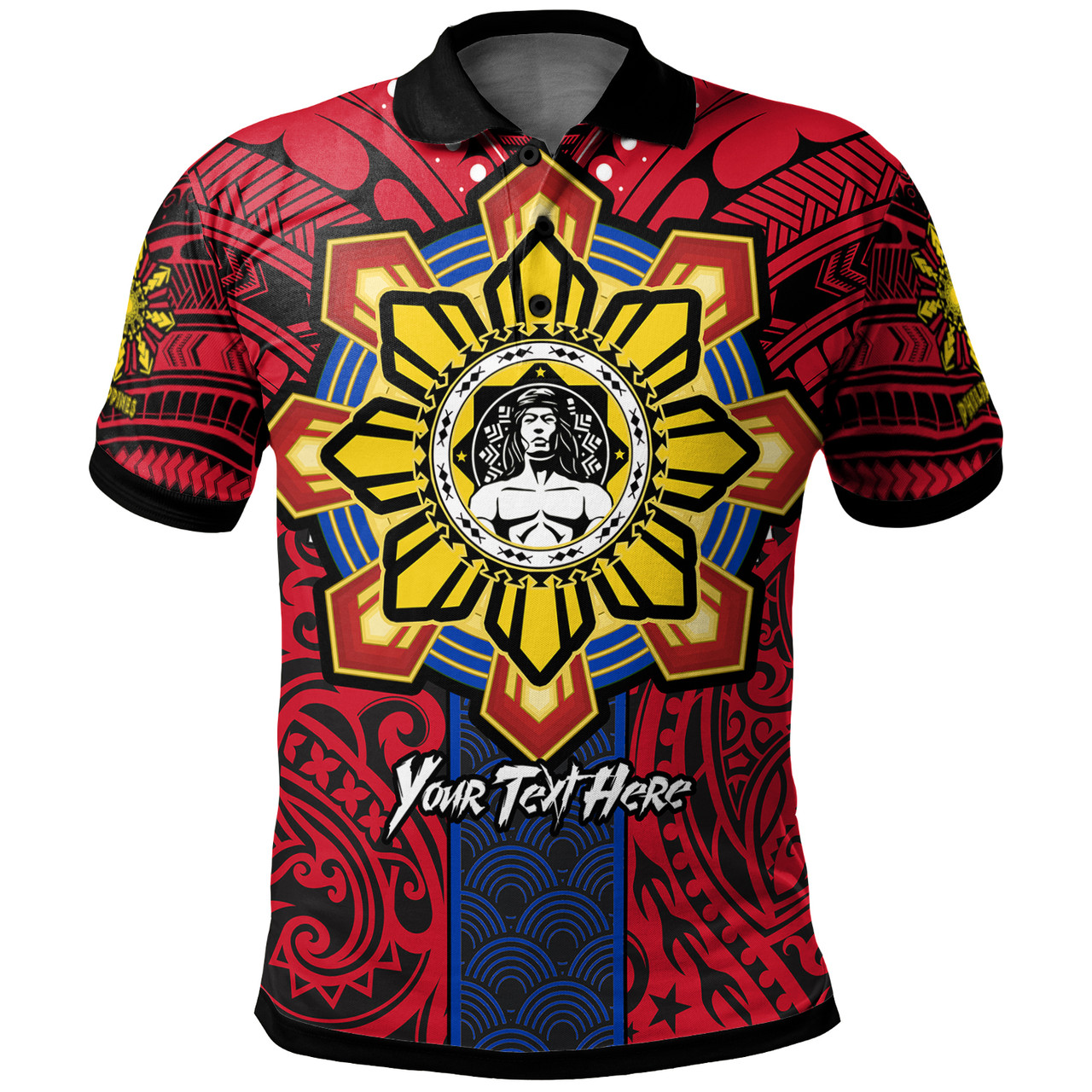 Philippines Polo Shirt The Story of Lapu-Lapu Pearl of the Orient Seas Tribal Pride