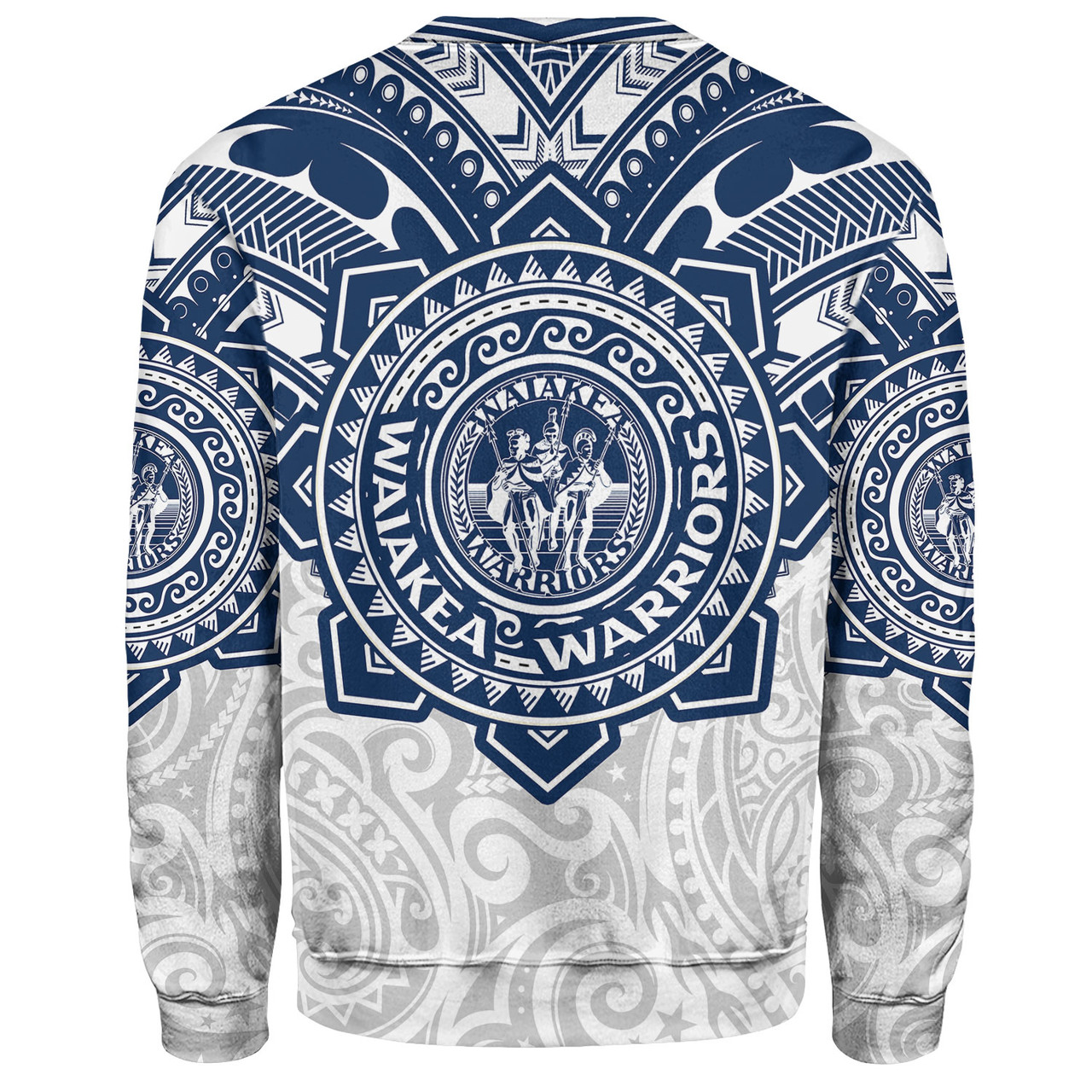 Hawaii Sweatshirt Custom Waiakea High School Super Waiakea Warriors Tribal Style