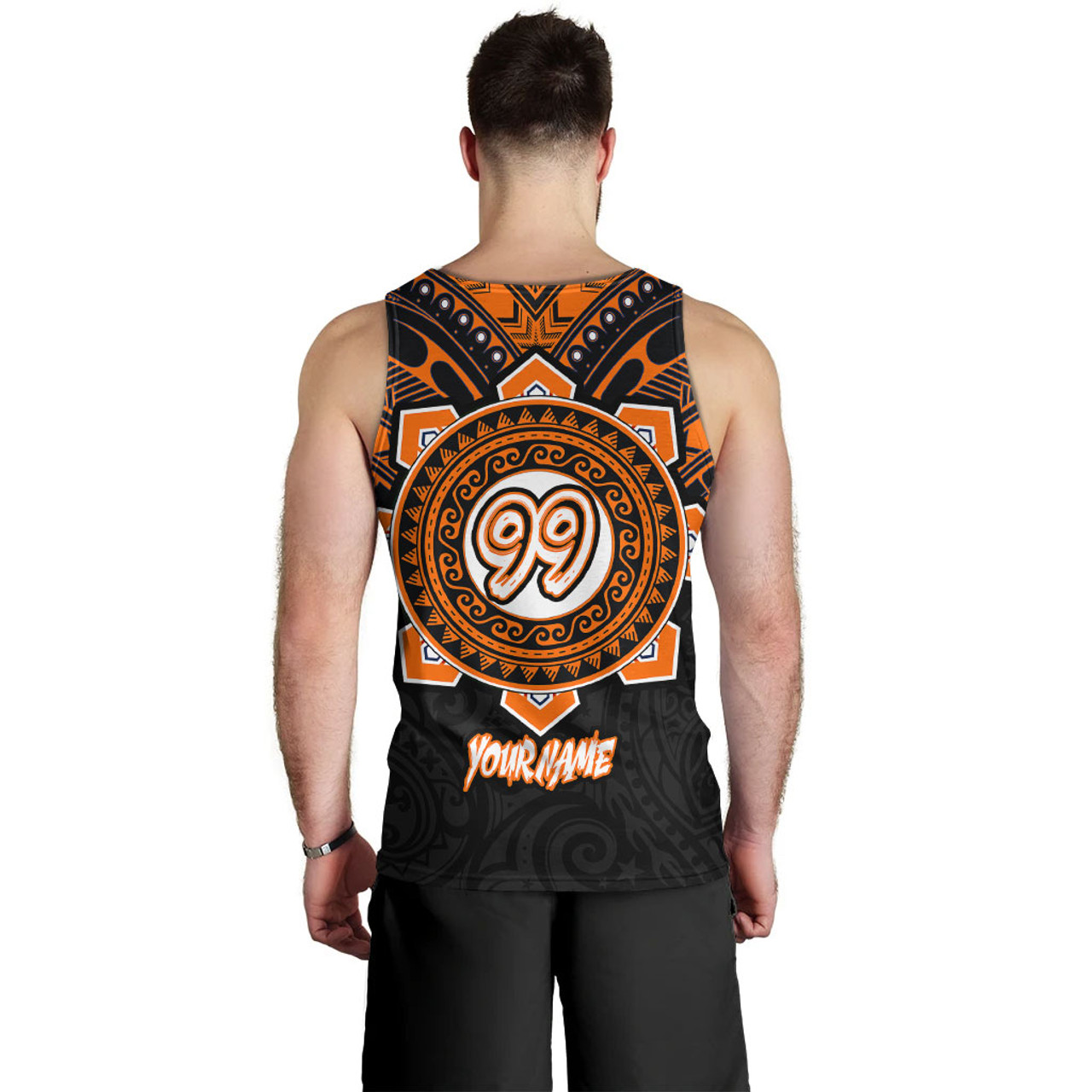 Hawaii Tank Top Custom James Campbell High School SaberNation Super Sabers Tribal Style