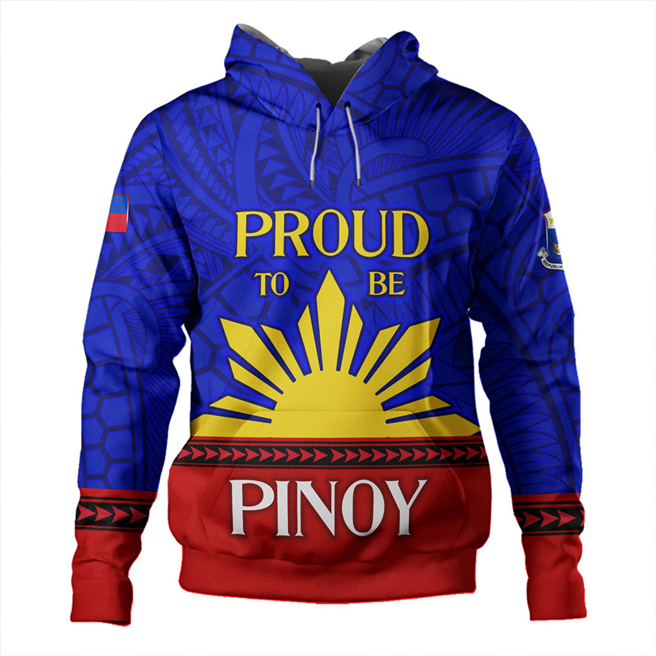 Philippines Hoodie - Proud To Be Pinoy