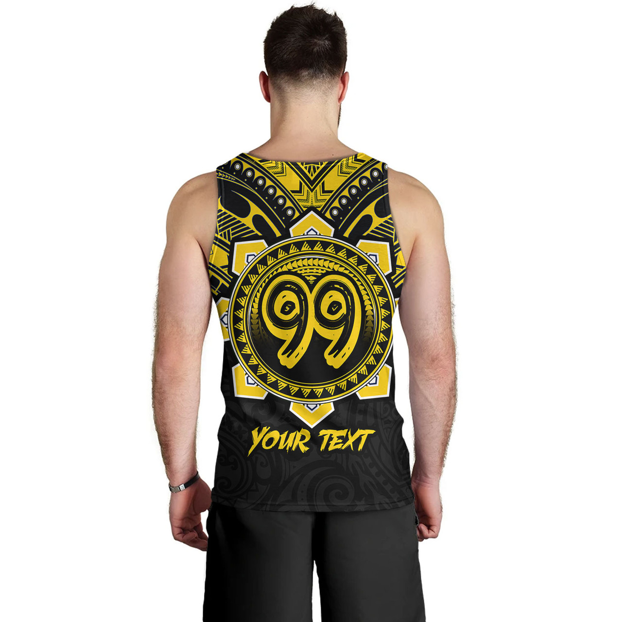 Hawaii Tank Top Custom Nanakuli High & Intermediate School Home Of Golden Hawks Tribal Style