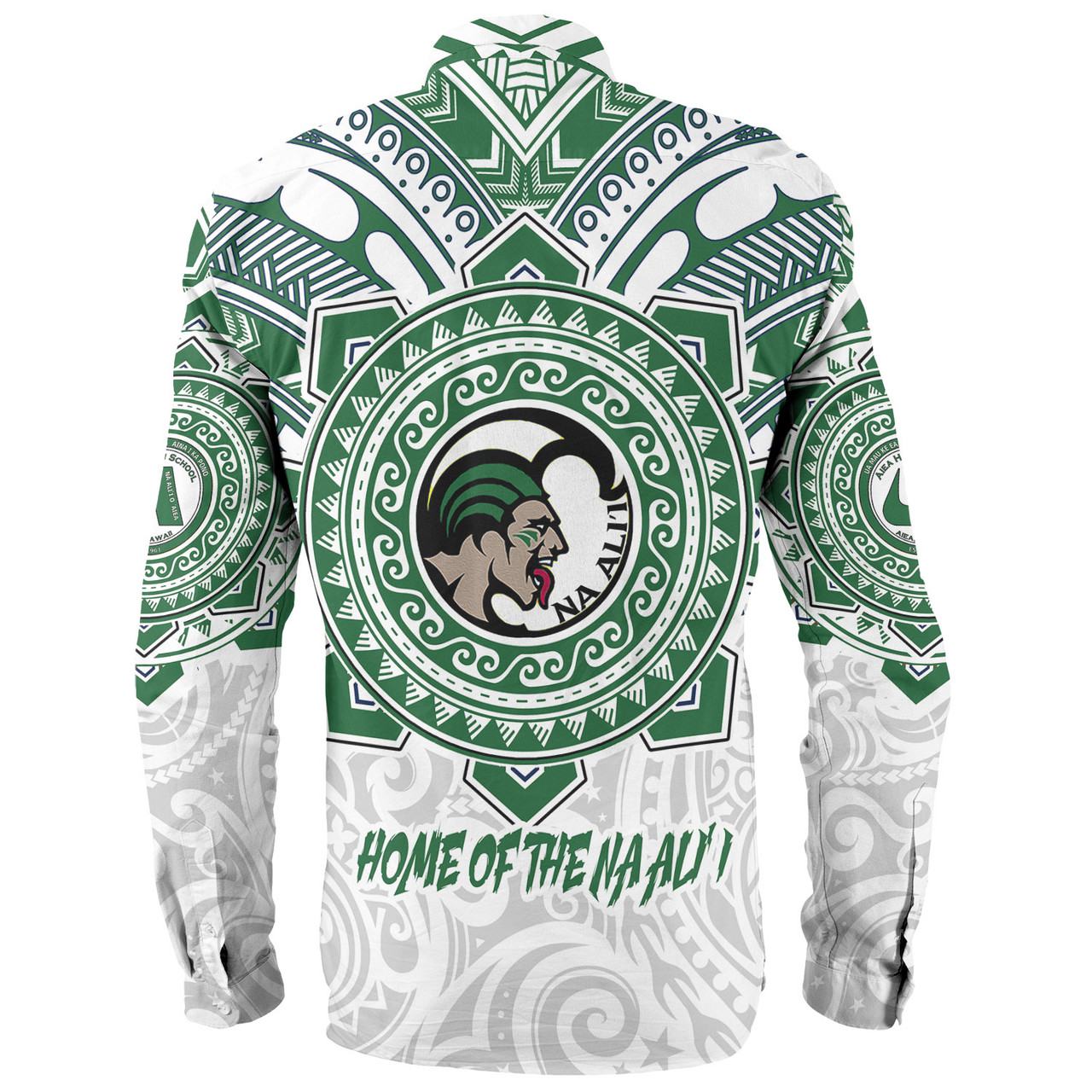 Hawaii Long Sleeve Shirt Custom Aiea High School Home Of The Na Ali'i Tribal Style