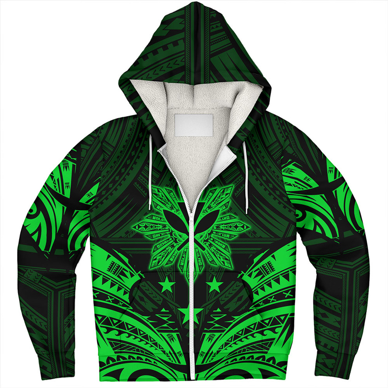 Philippines Sherpa Hoodie - Sun Filipino With Kanaka Maoli Style