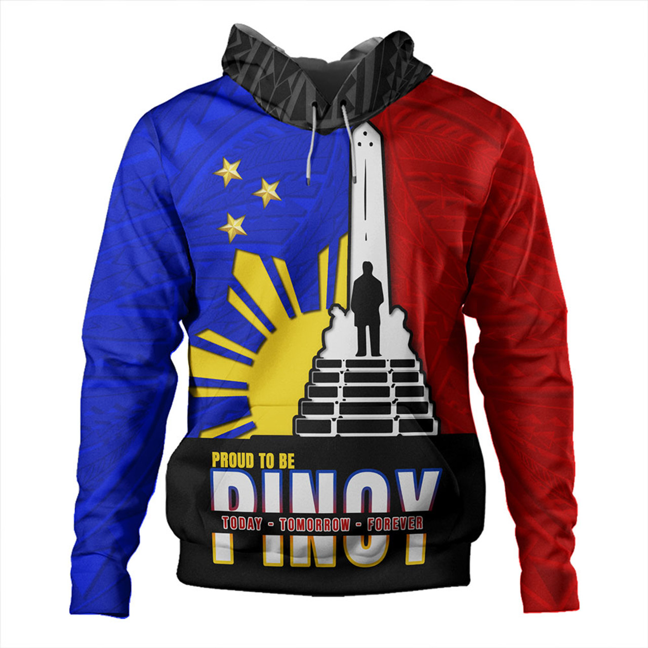 Philippines Filipinos Hoodie - Proud To Be Pinoy Rizal Park