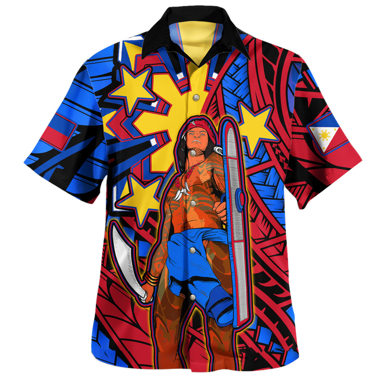 Philippines Hawaiian Shirt Custom Lapu-Lapu The Legendary Filipino Hero