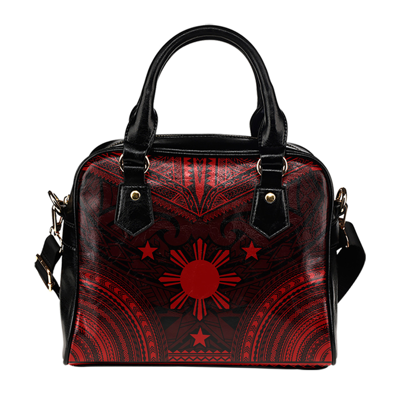 Philippines Filipinos Cheif Tattoo Patterns Style Shoulder Handbag