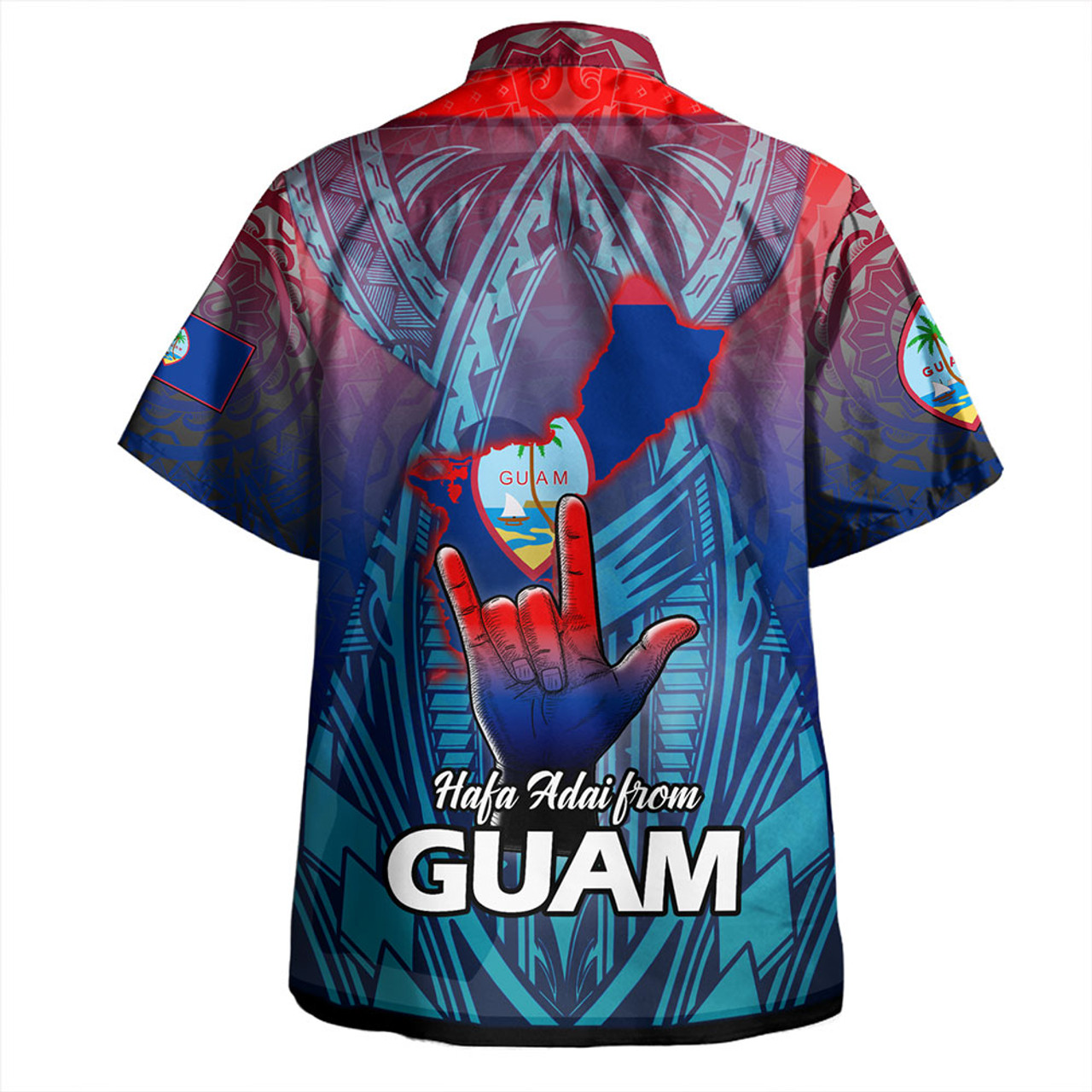 Guam Hawaiian Shirt Hafa Adai From Guam Style