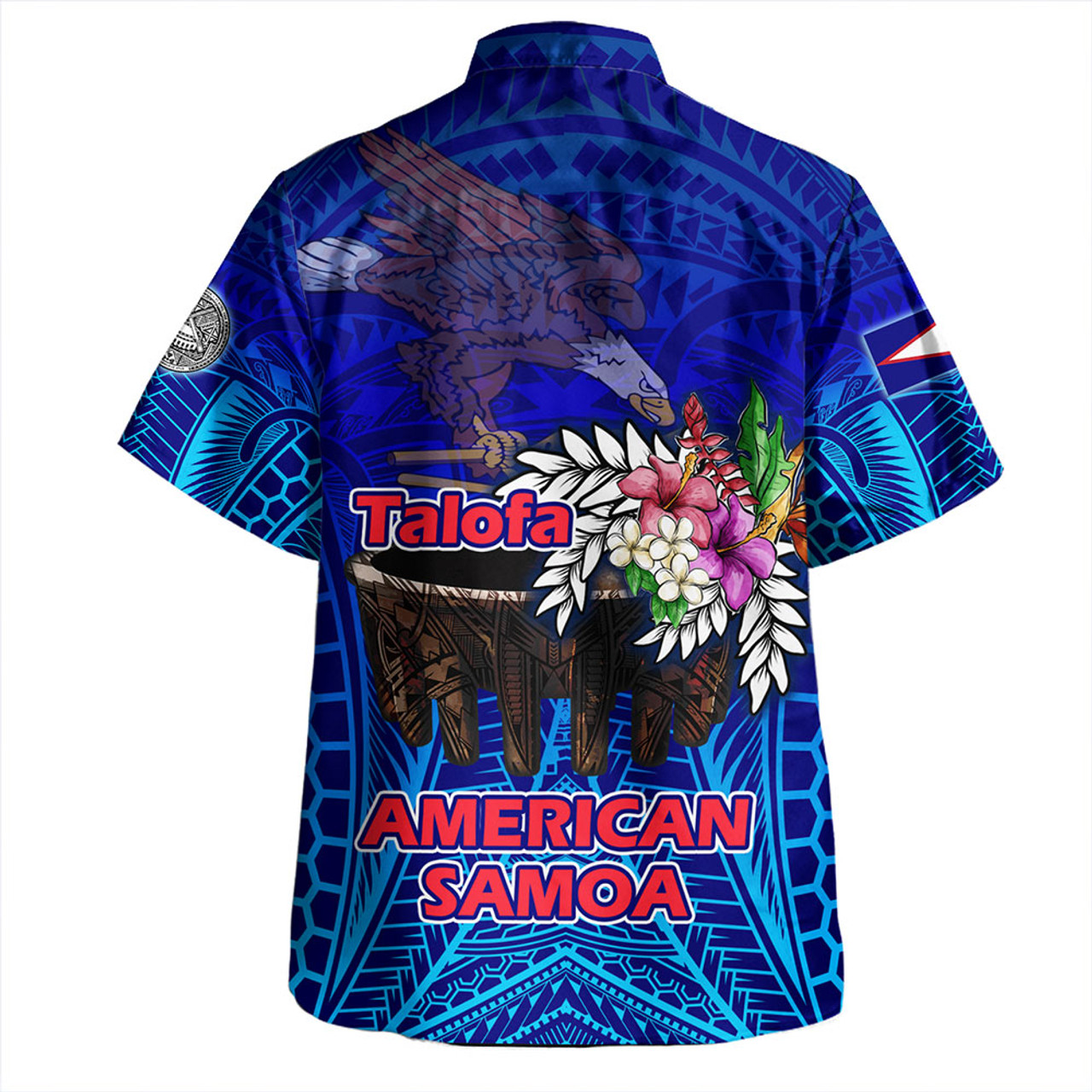 American Samoa Hawaiian Shirt Talofa American Samoa Kava Bowl