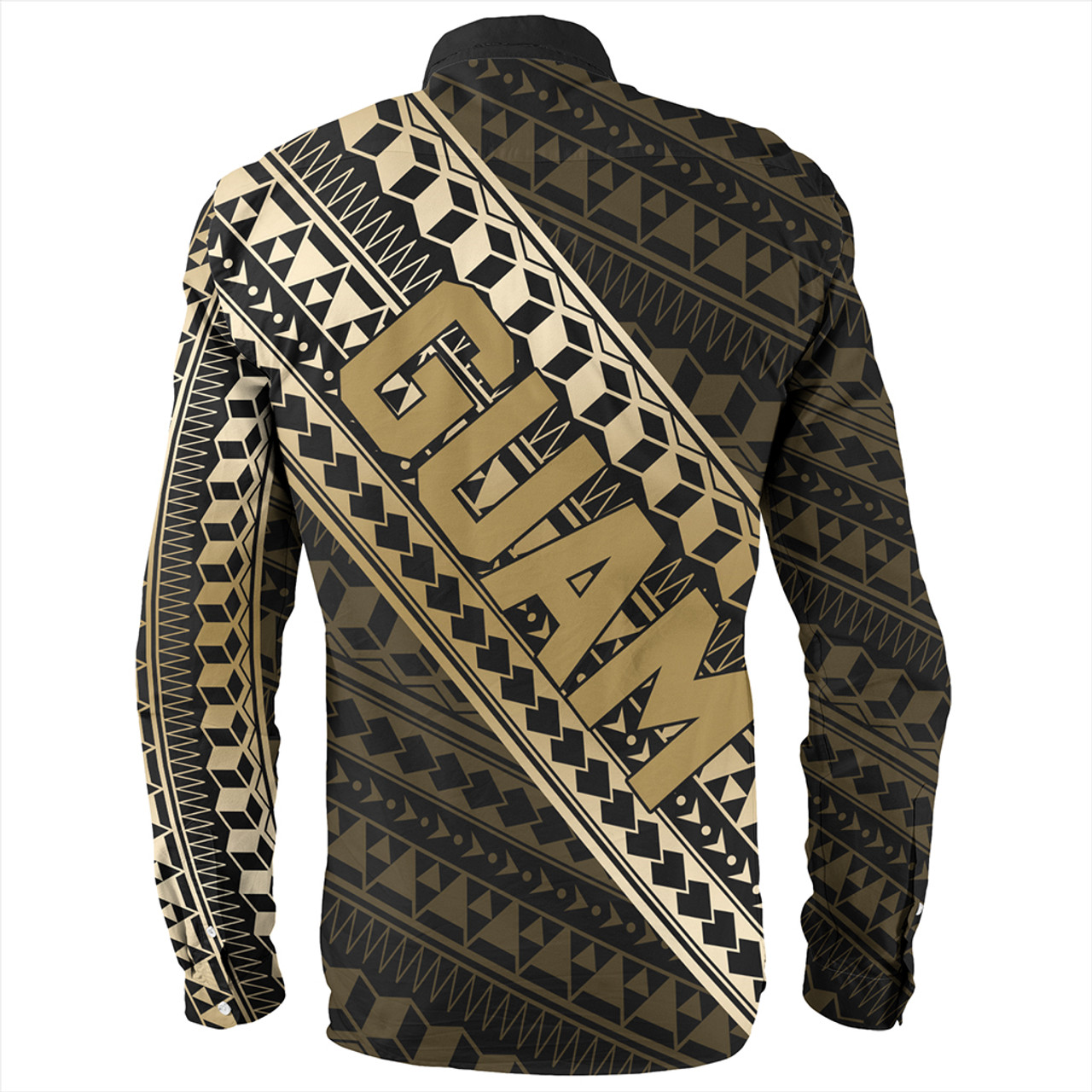 Guam Long Sleeve Shirt Tribal Tattoo Style