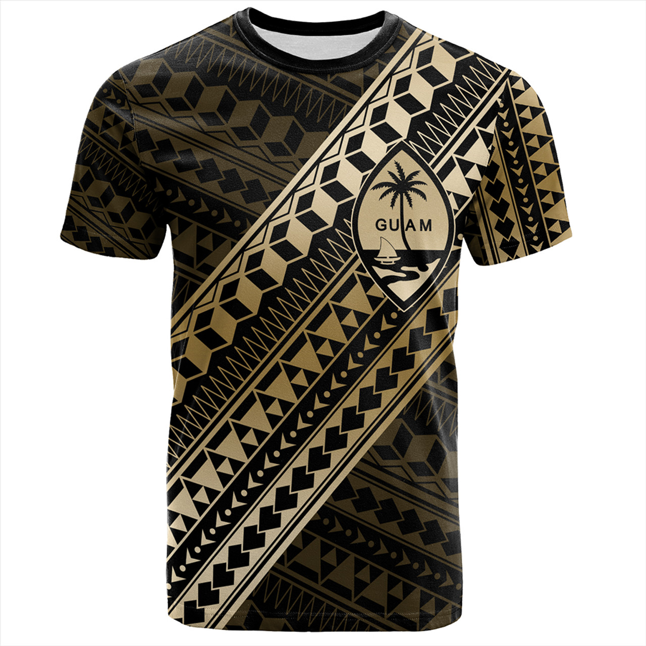 Guam T-Shirt Tribal Tattoo Style