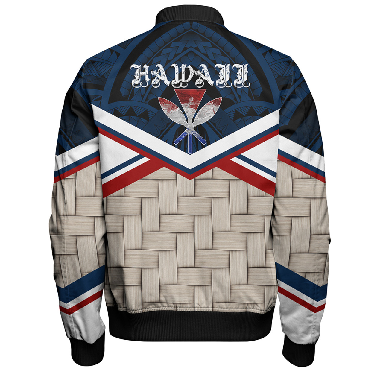 Hawaii Bomber Jacket Tribal Style Kanaka