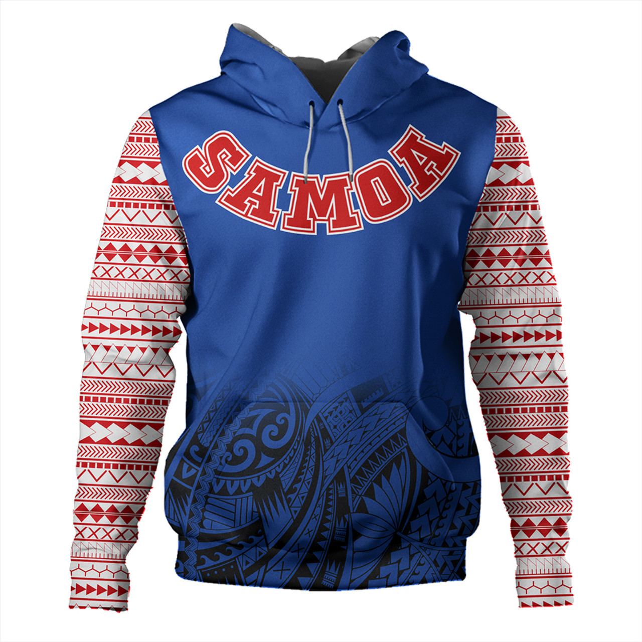 Samoa Hoodie Tribal Polynseian Special