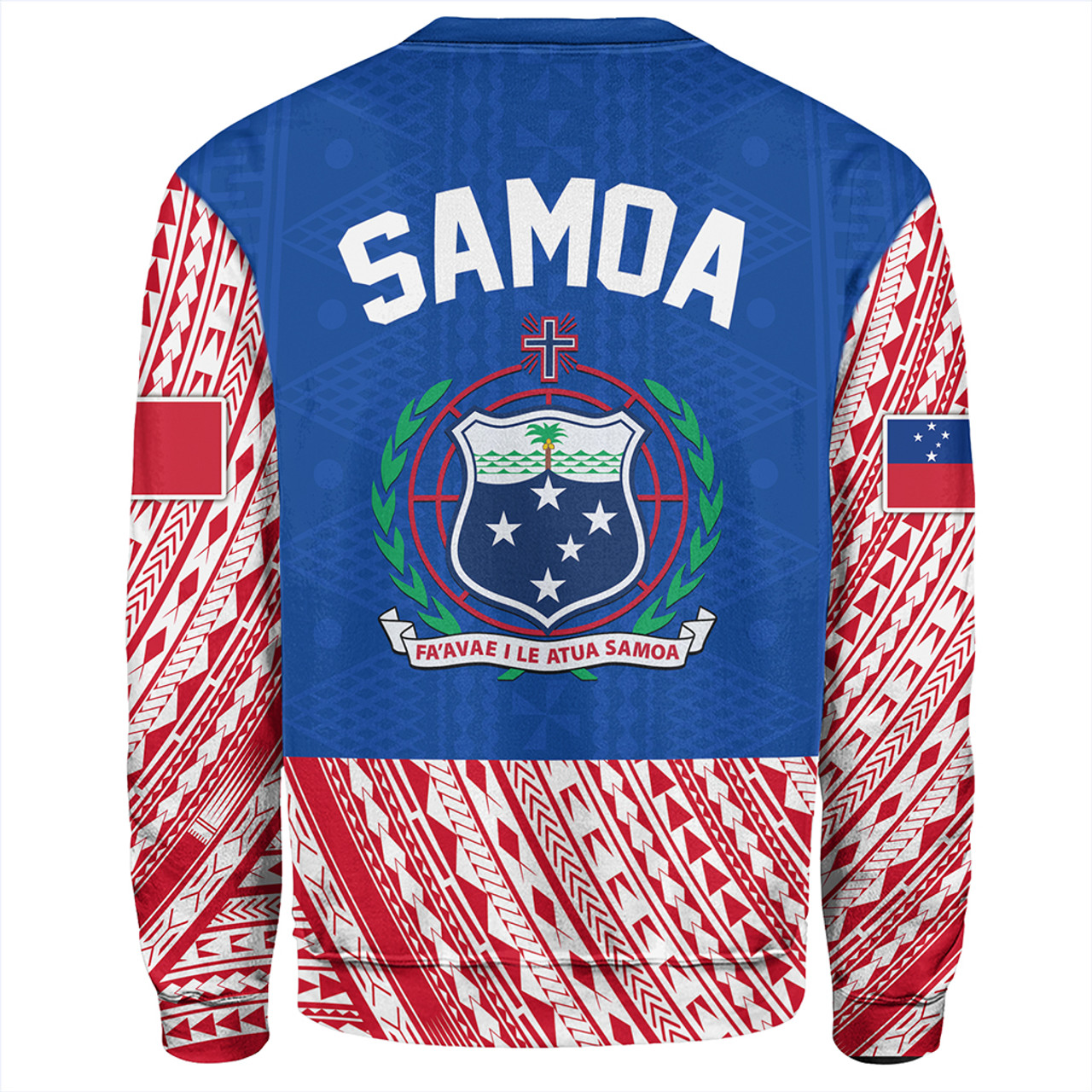 Samoa Sweatshirt Tribal Polynseian Simple Style