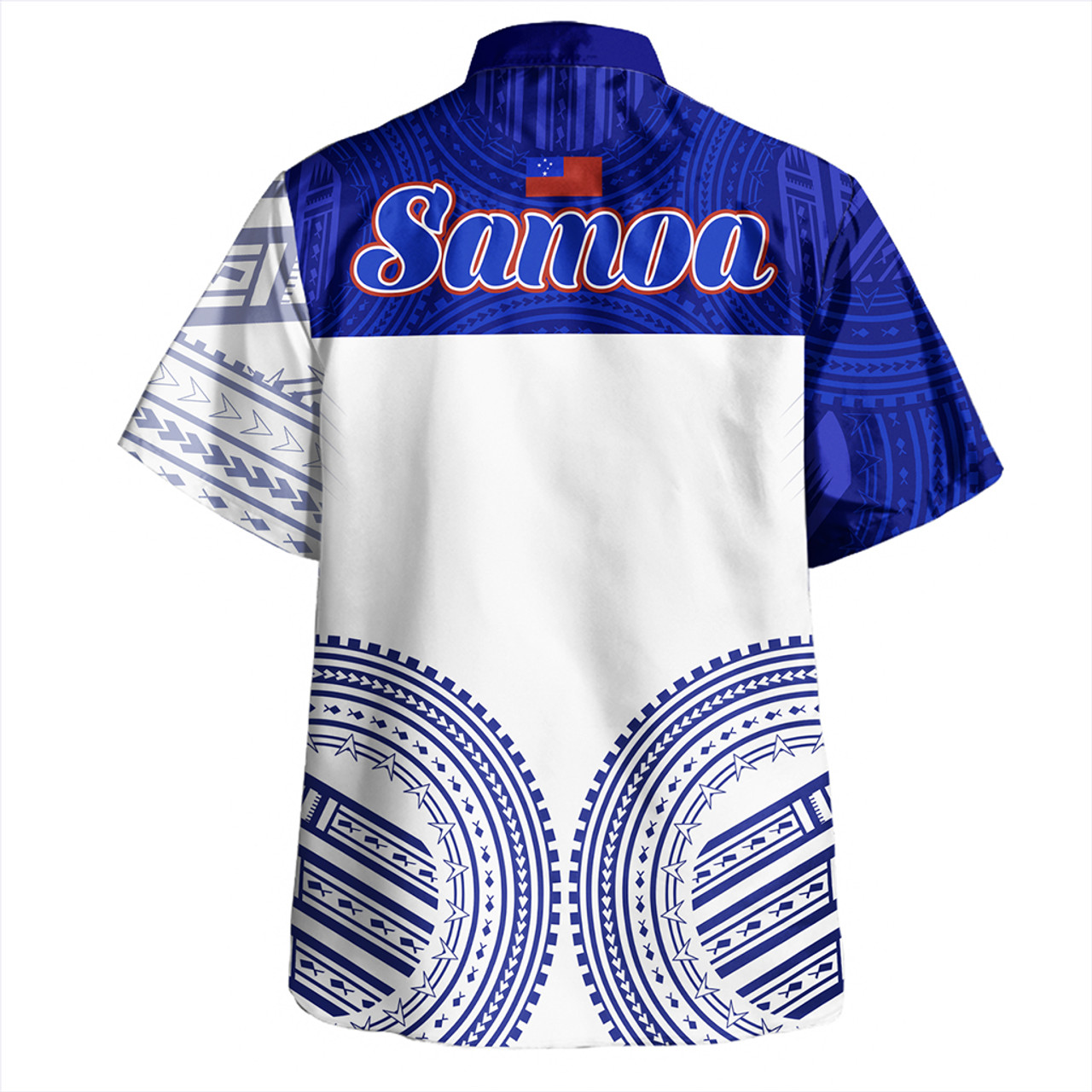 Samoa Hawaiian Shirt Polynesian Tribal Style Sport