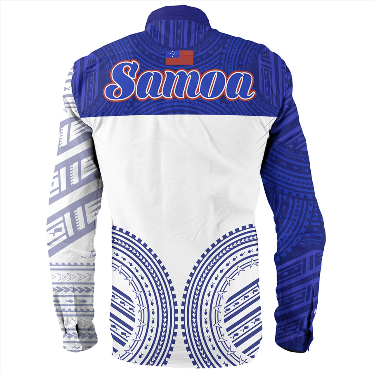 Samoa Long Sleeve Shirt Polynesian Tribal Style Sport