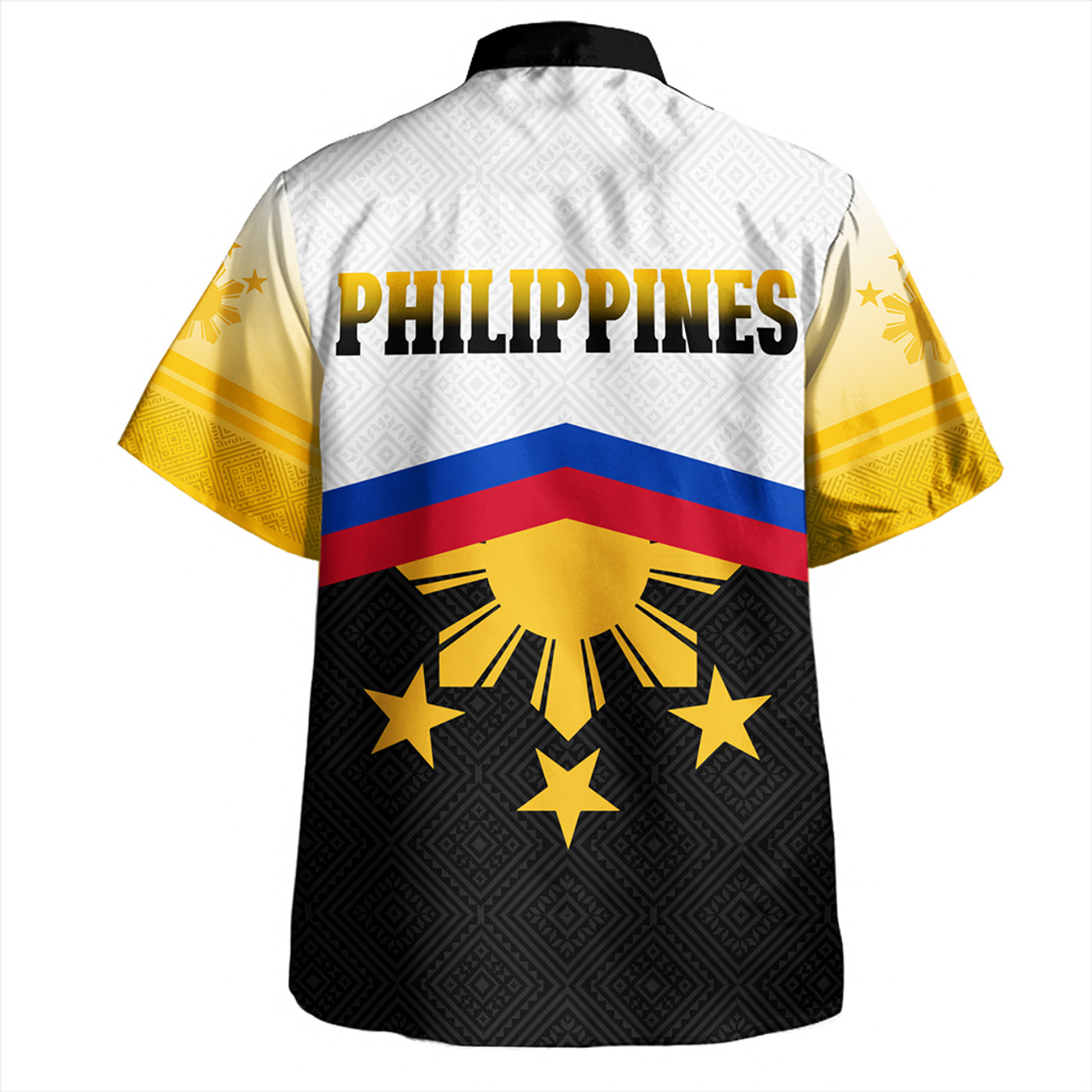 Philippines Filipinos Hawaiian Shirt Sport Style Pattern Yakan Fabric