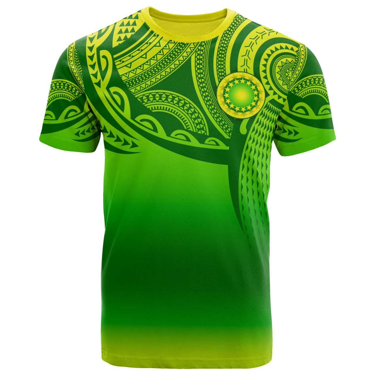 Cook Islands Polynesian T-Shirt - Tattoo Pattern