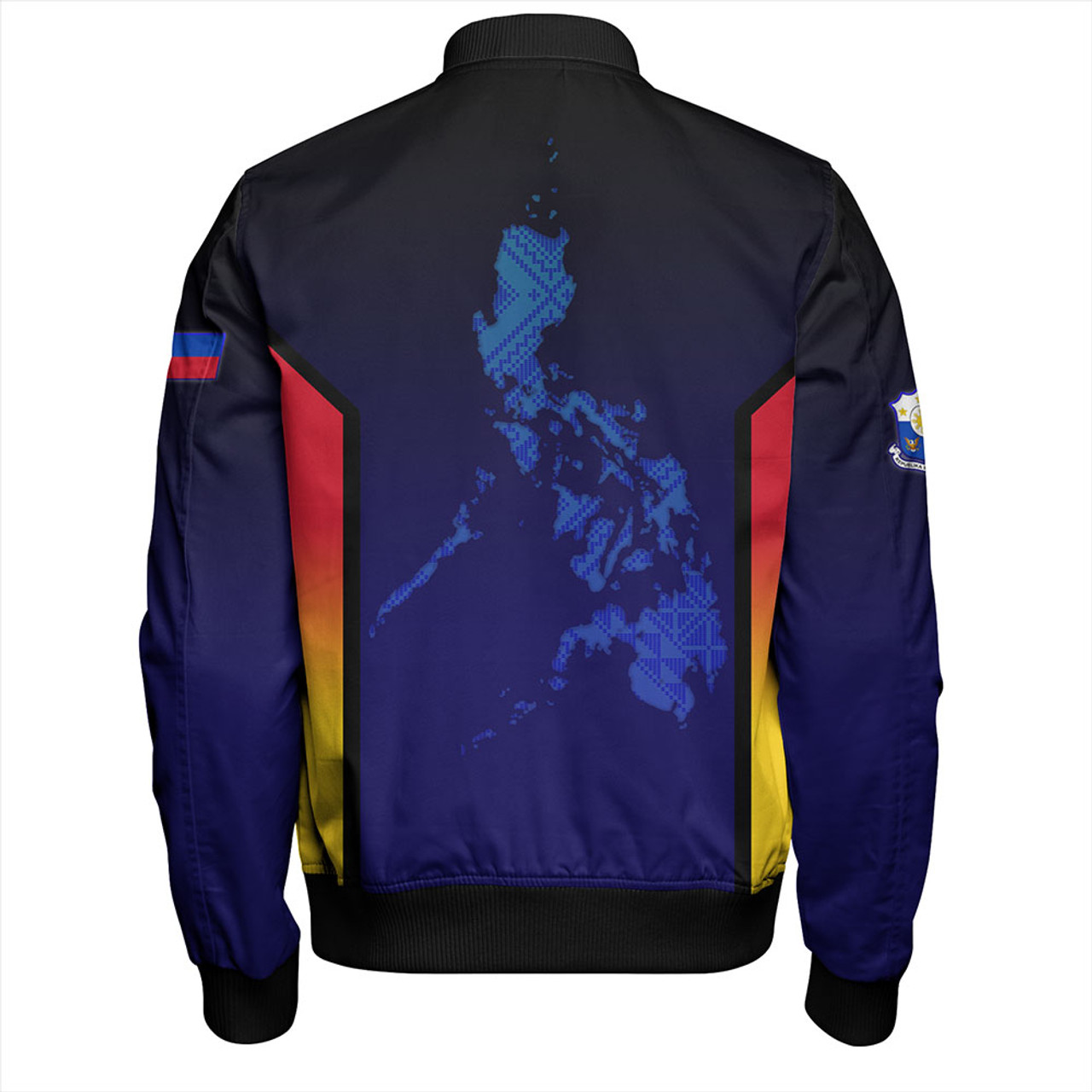 Philippines Filipinos Bomber Jacket Philippines Independence Day With Map