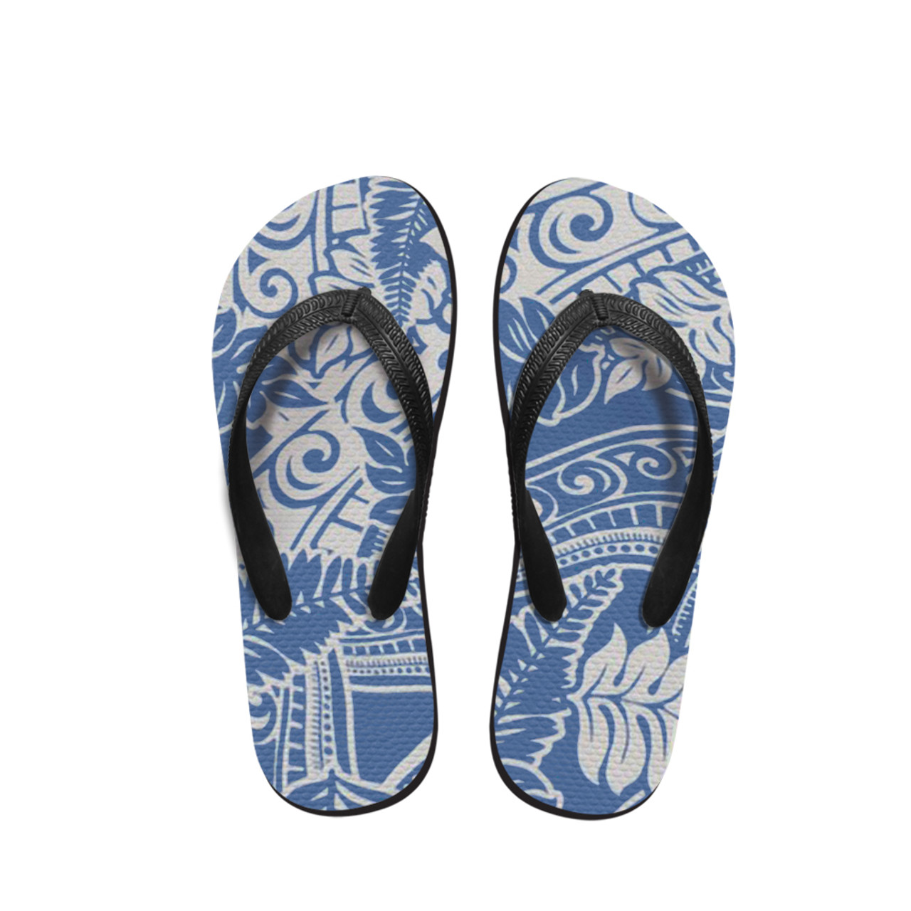 Polynesian Tribal Patterns Flip Flop 23