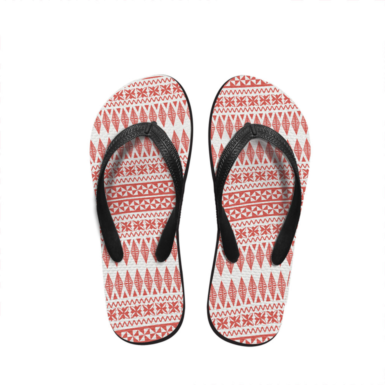 Tonga Flip Flop Tonga Ngatu Design