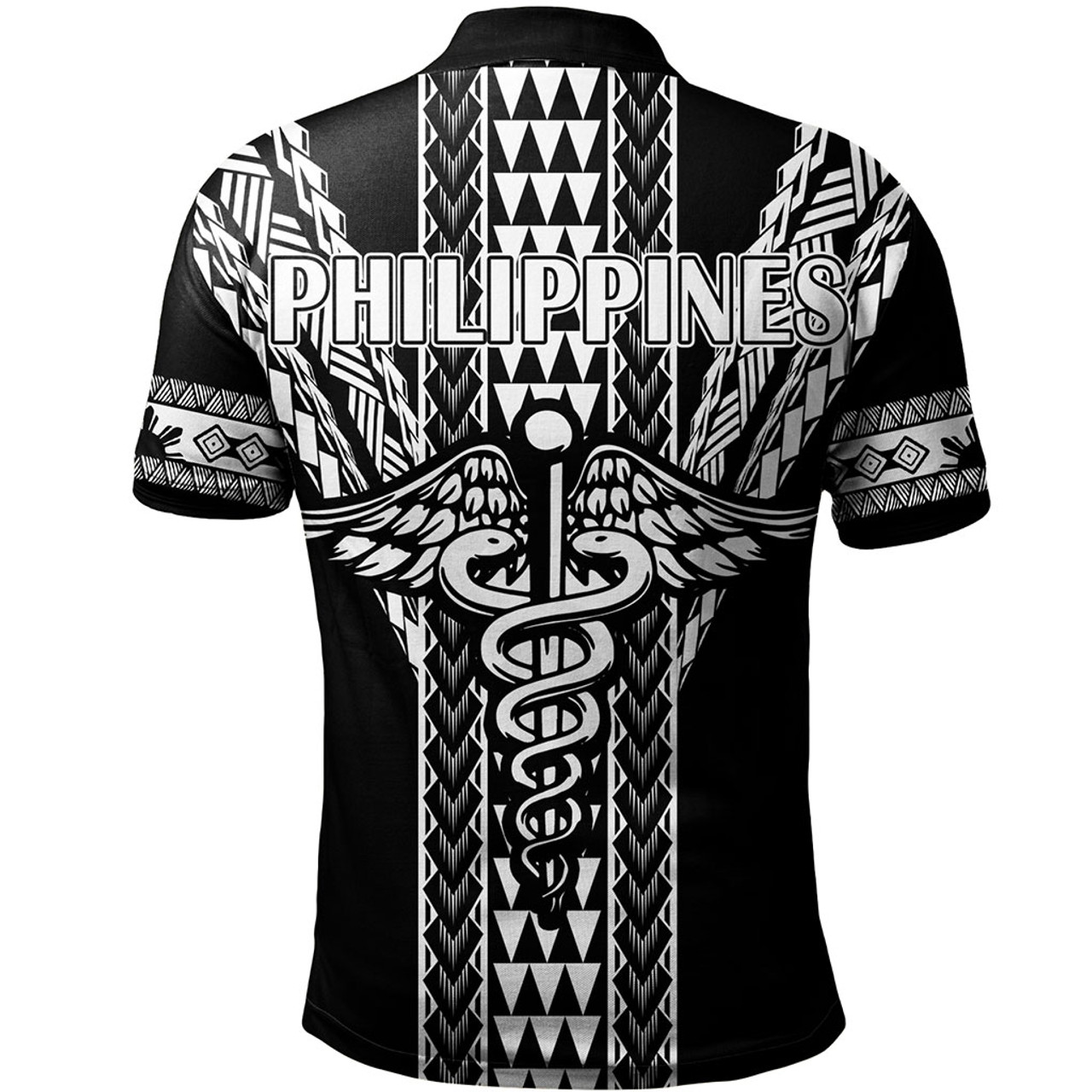 Philippines Filipinos Polo Shirt Nurse Tribal