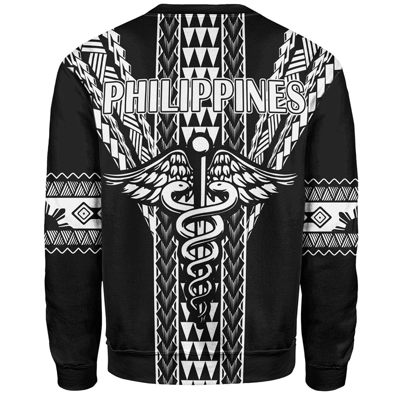 Philippines Filipinos Sweatshirt Nurse Tribal