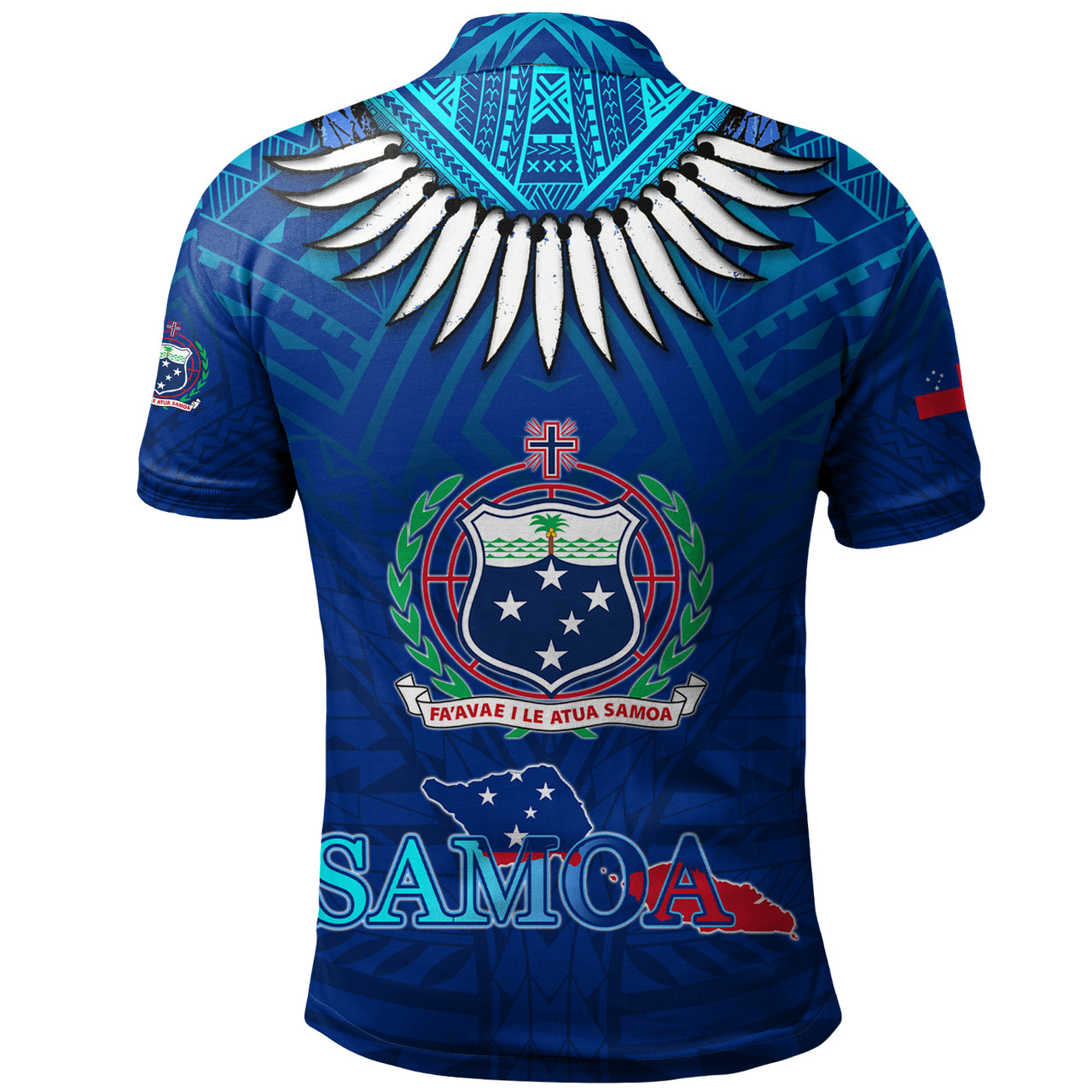 Samoa Polo Shirt Happy Independence Day Samoa