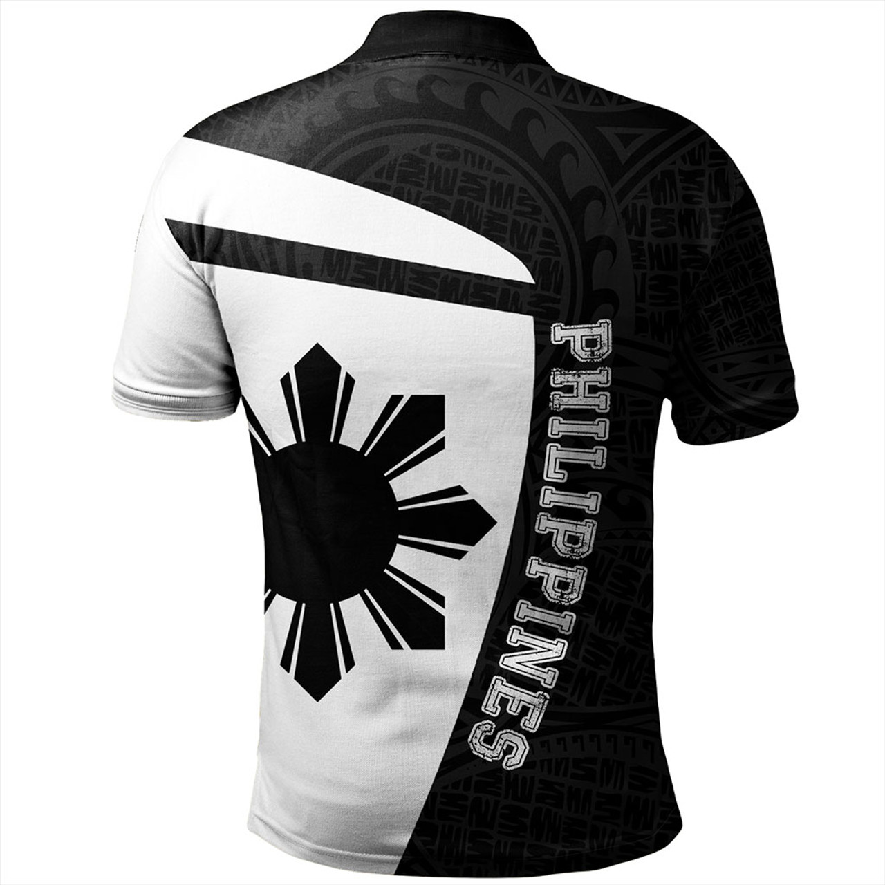 Philippines Filipinos Polo Shirt Tribal Spring Style