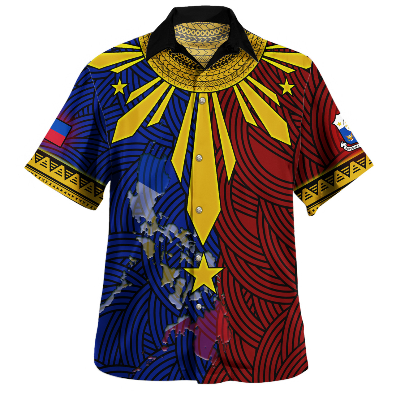 Philippines Filipinos Hawaiian Shirt Beautiful Philippines Sunshine Style