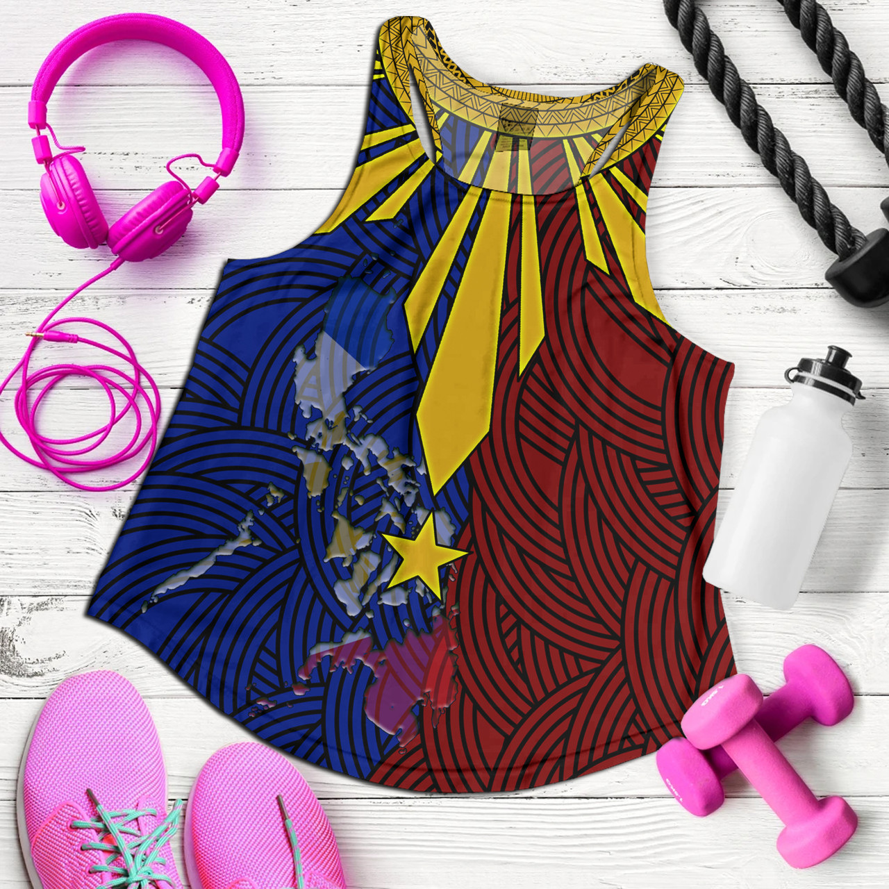 Philippines Filipinos Women Tank Beautiful Philippines Sunshine Style