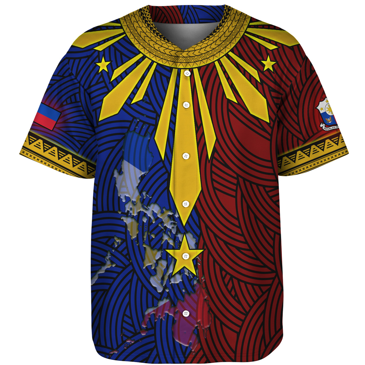 Philippines Filipinos Baseball Shirt Beautiful Philippines Sunshine Style