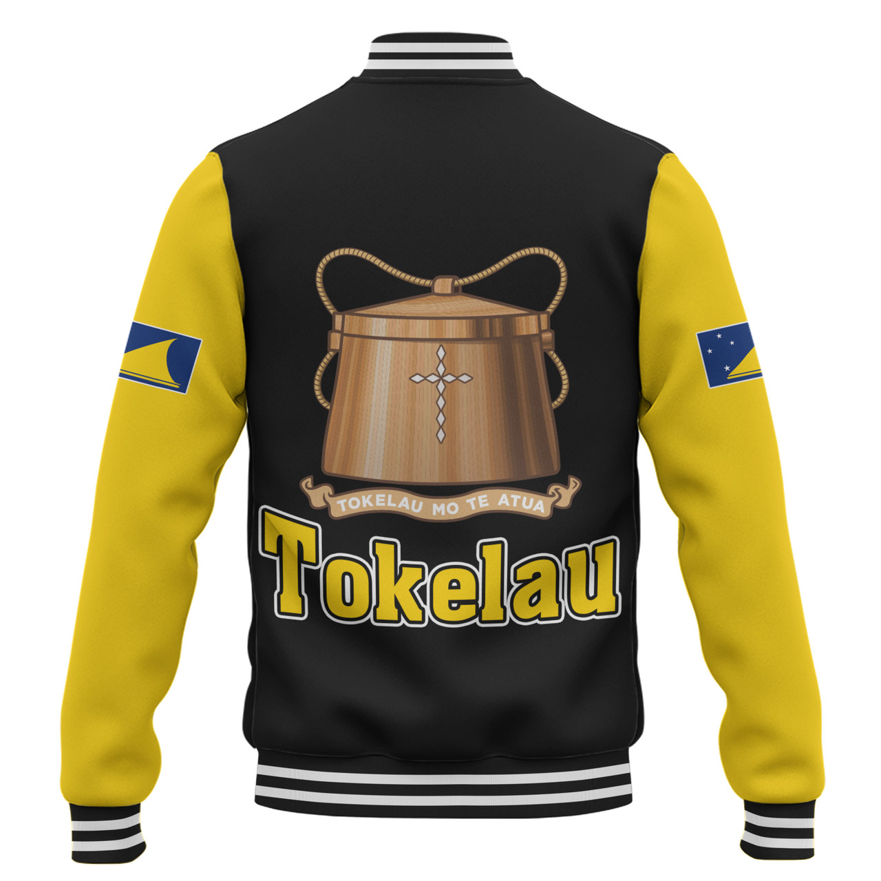 Tokelau Baseball Jacket Letters Style