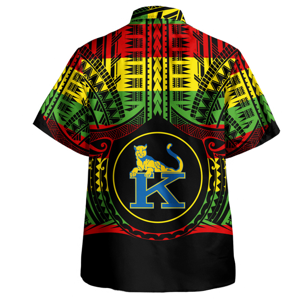 Hawaii Hawaiian Shirt Henry J. Kaiser High School Reggae Color Polynesian