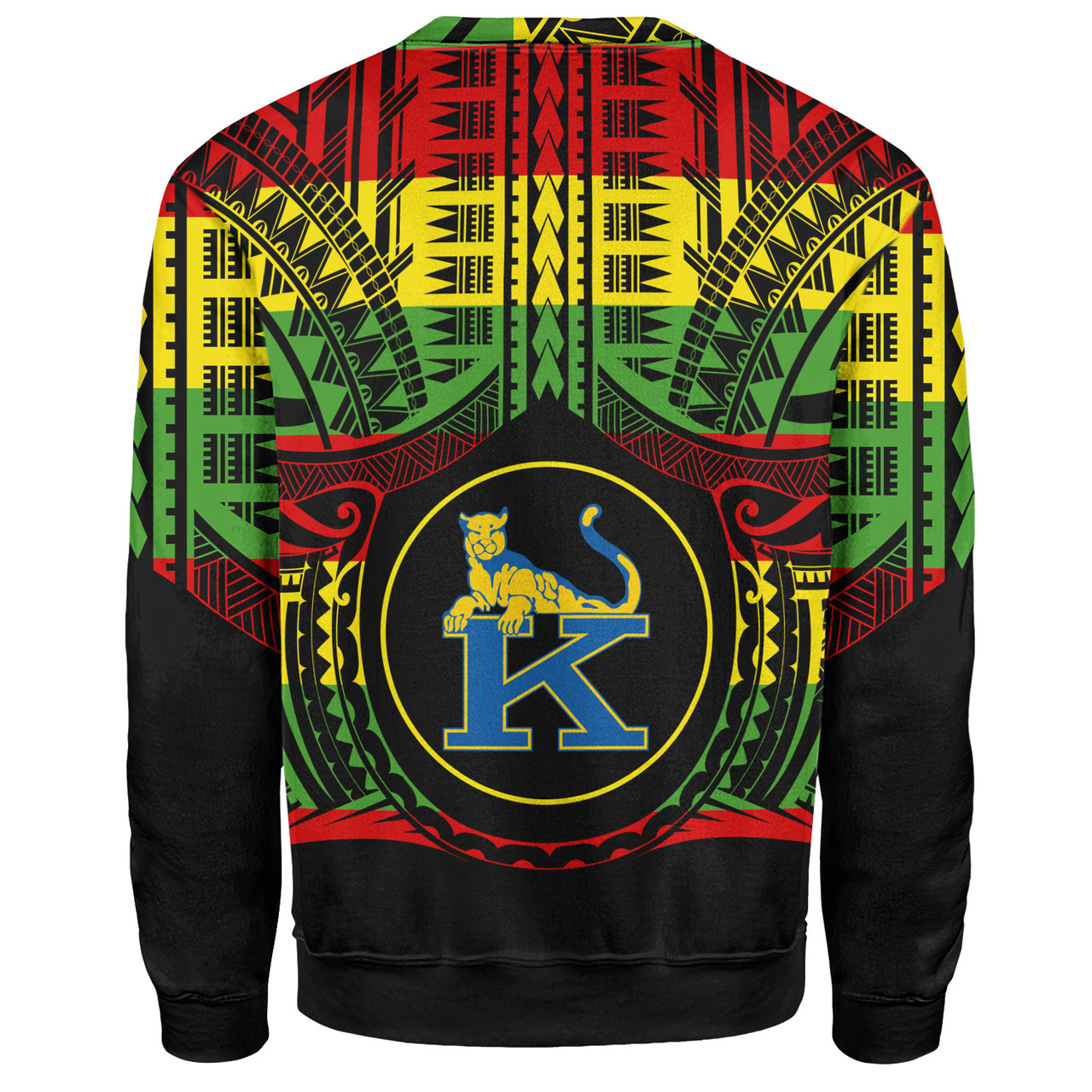 Hawaii Sweatshirt Henry J. Kaiser High School Reggae Color Polynesian
