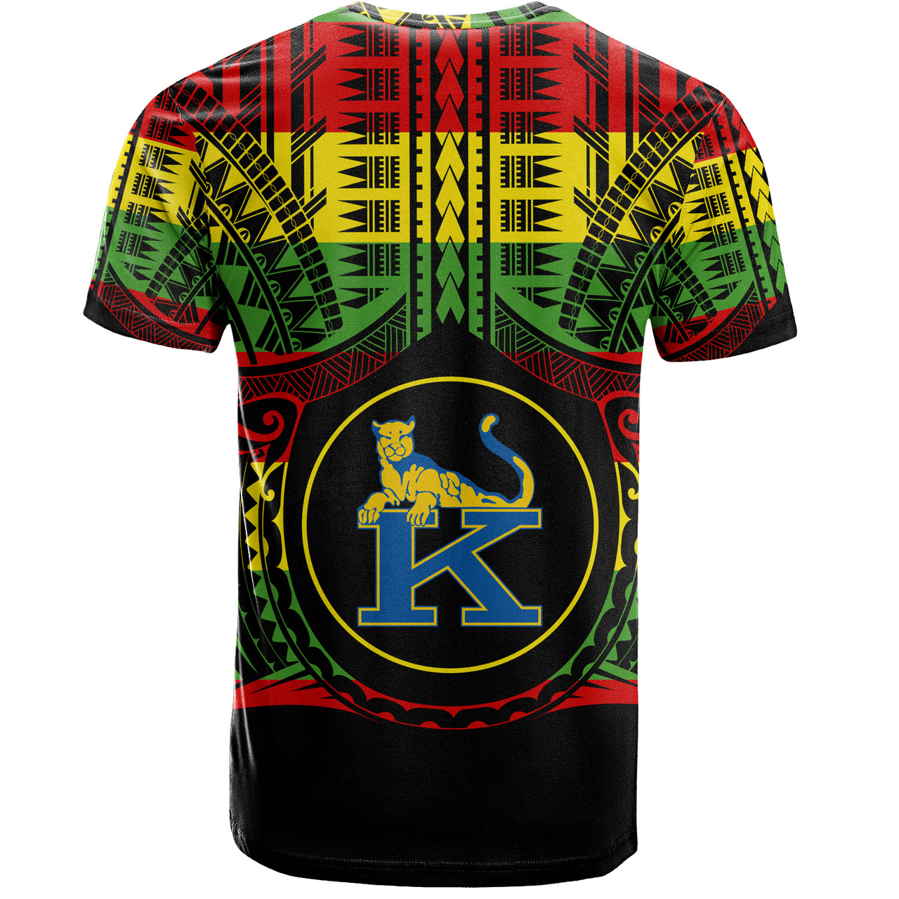 Hawaii T-Shirt Henry J. Kaiser High School Reggae Color Polynesian