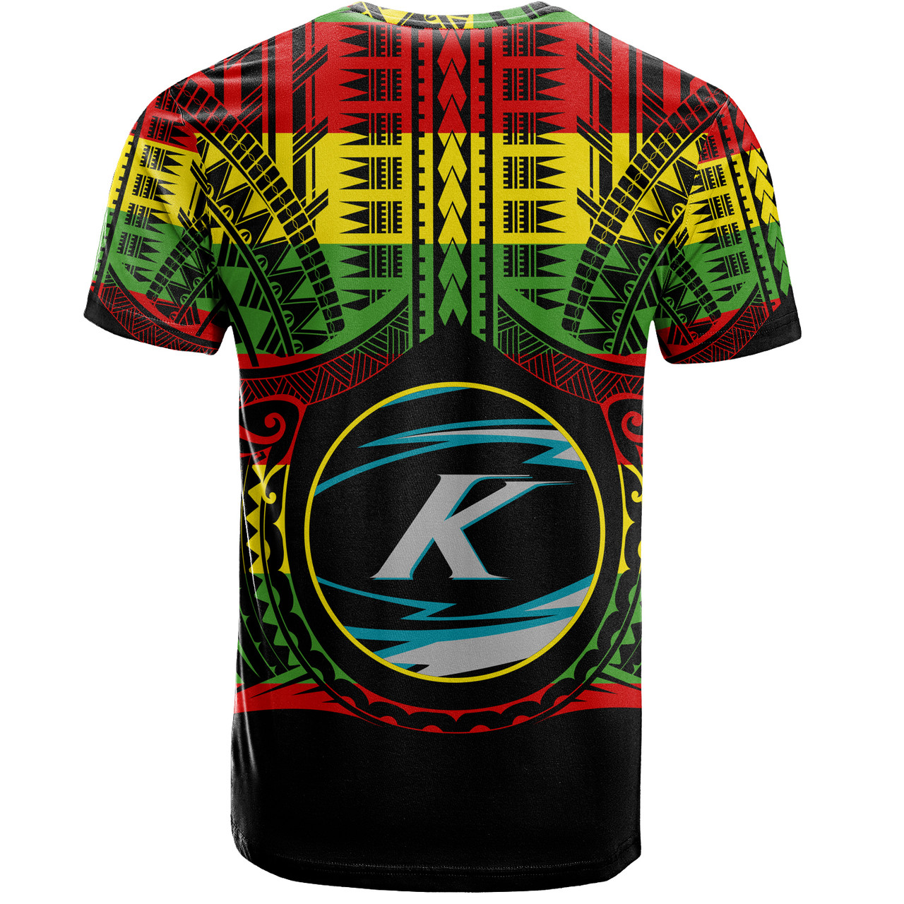 Hawaii T-Shirt Kapolei High School Reggae Color Polynesian