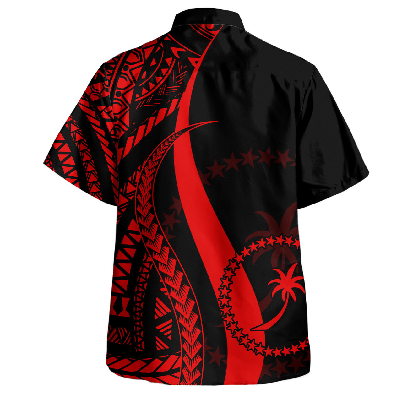 Chuuk Custom Personalised Hawaiian Shirt Micronesian Tentacle Tribal Pattern