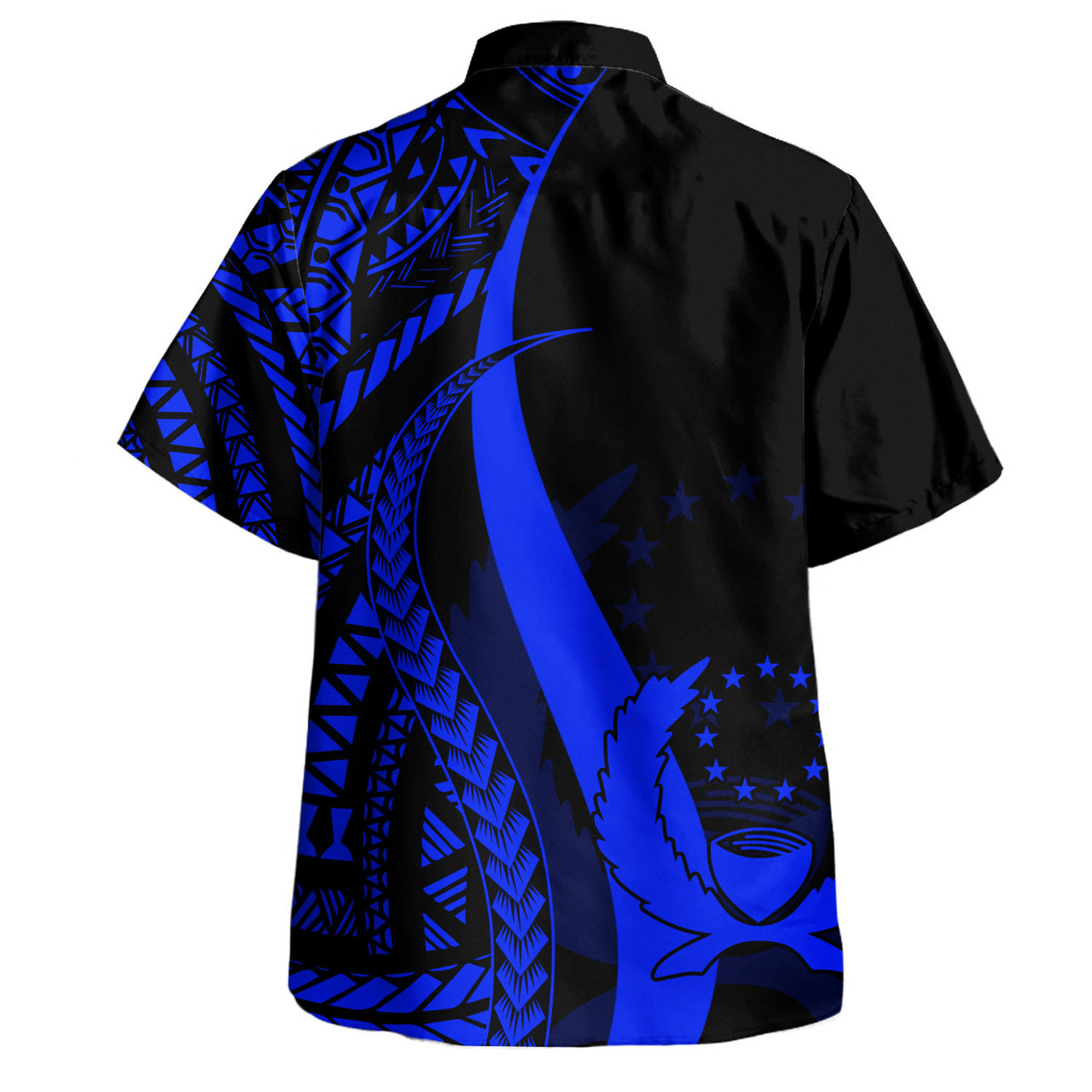 Pohnpei Custom Personalised Hawaiian Shirt Micronesian Tentacle Tribal Pattern