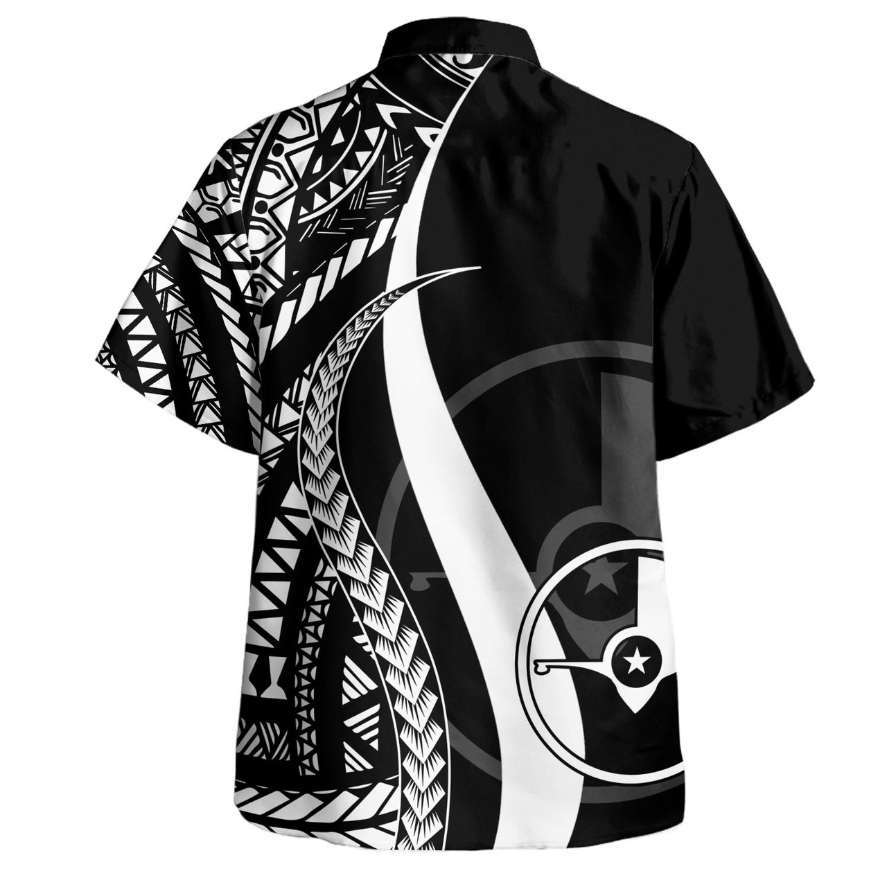 Yap Custom Personalised Hawaiian Shirt Micronesian Tentacle Tribal Pattern