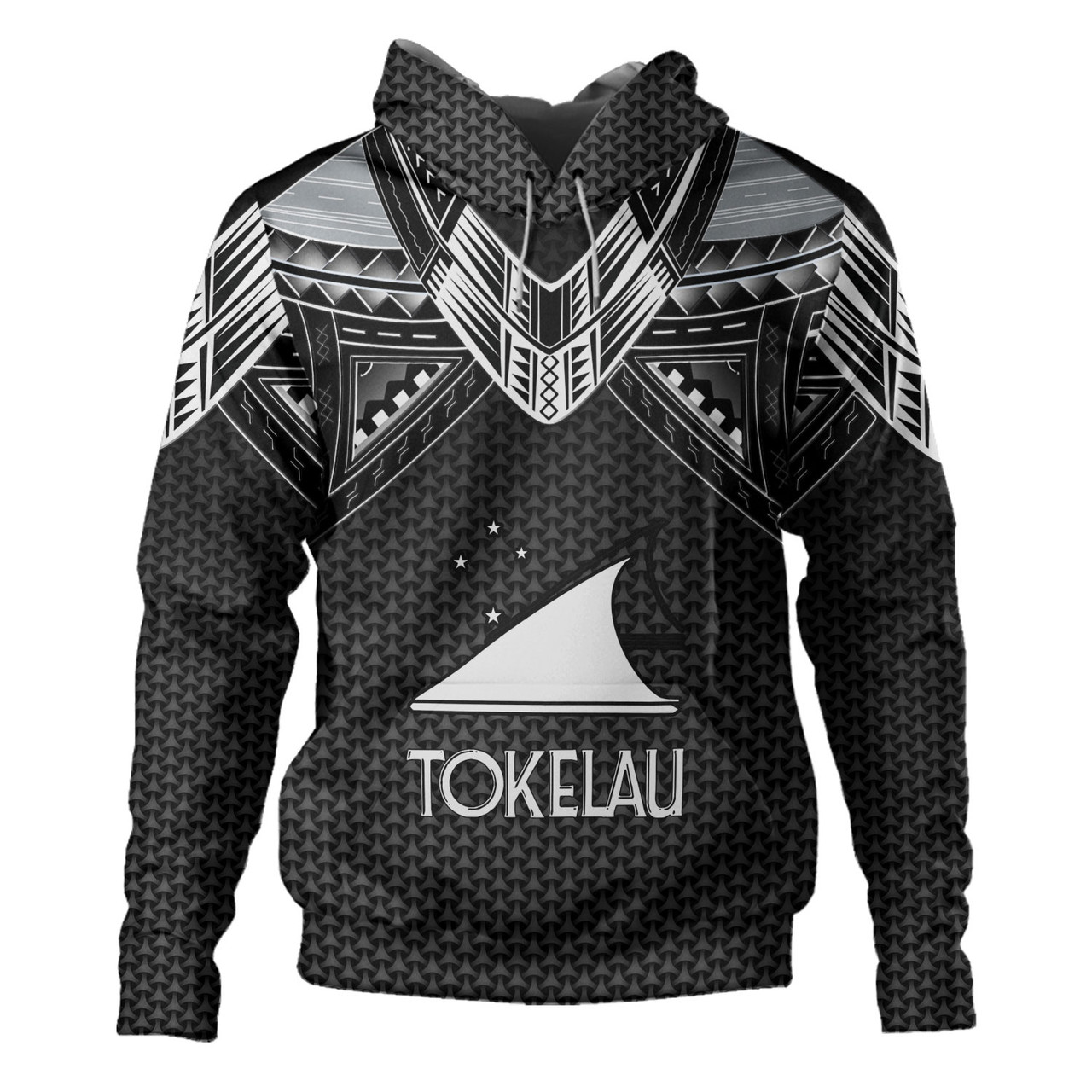 Tokelau Custom Personalised Hoodie Tribal Sun Traditional Patterns