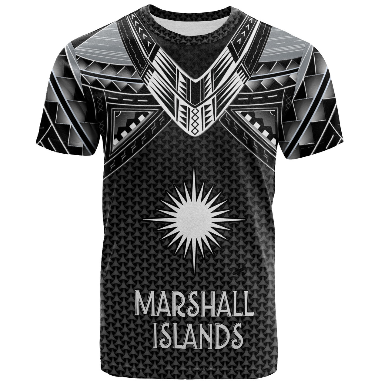 Marshall Islands Custom Personalised T-Shirt Polynesian Tribal Tattoo