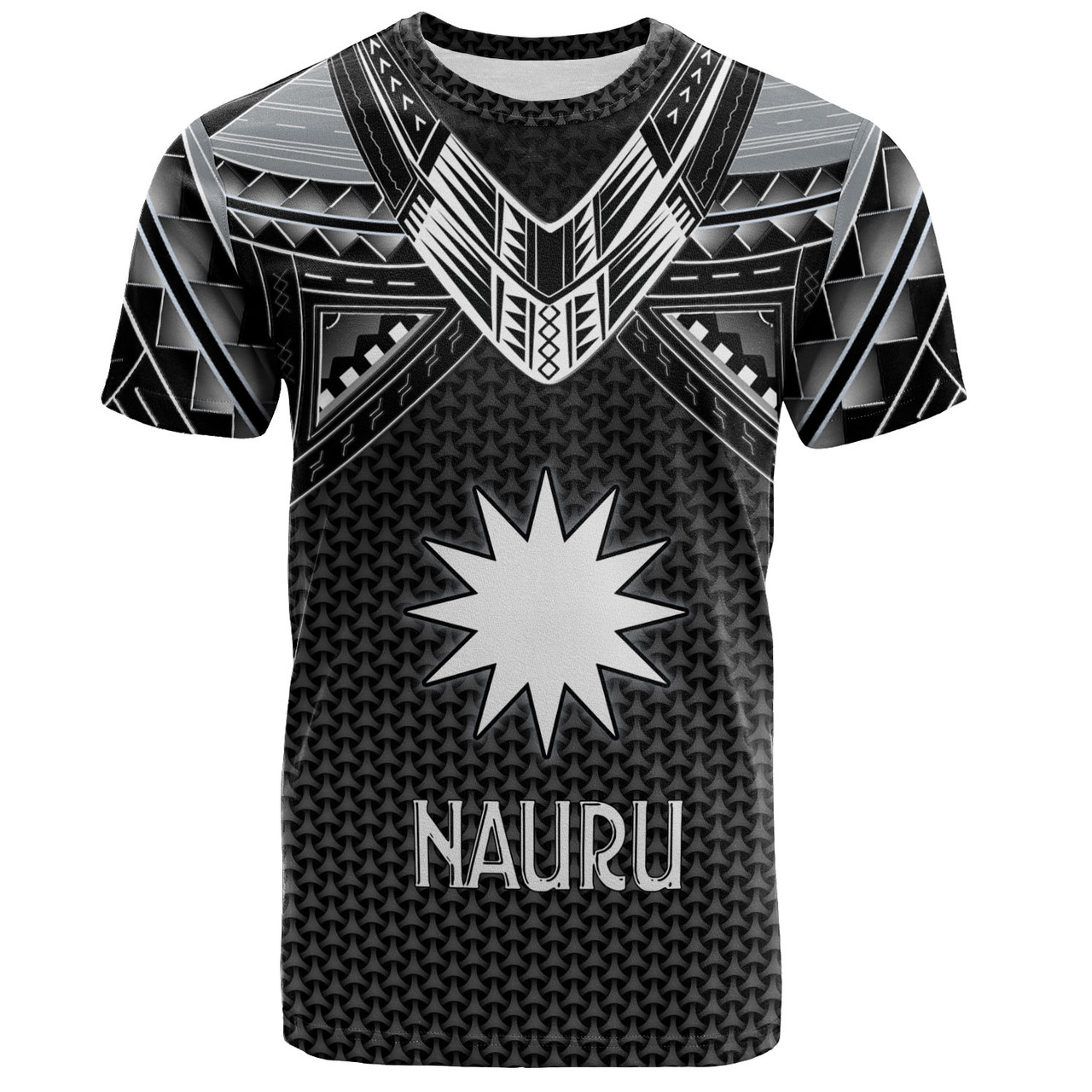 Nauru Custom Personalised T-Shirt Polynesian Tribal Tattoo