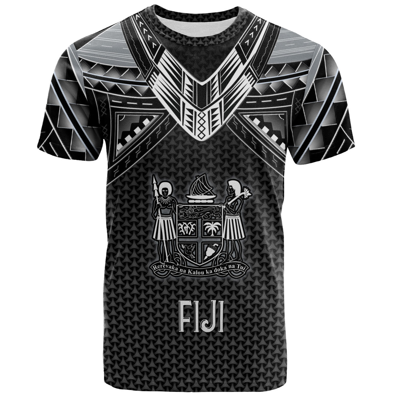 Fiji Custom Personalised T-Shirt Polynesian Tribal Tattoo