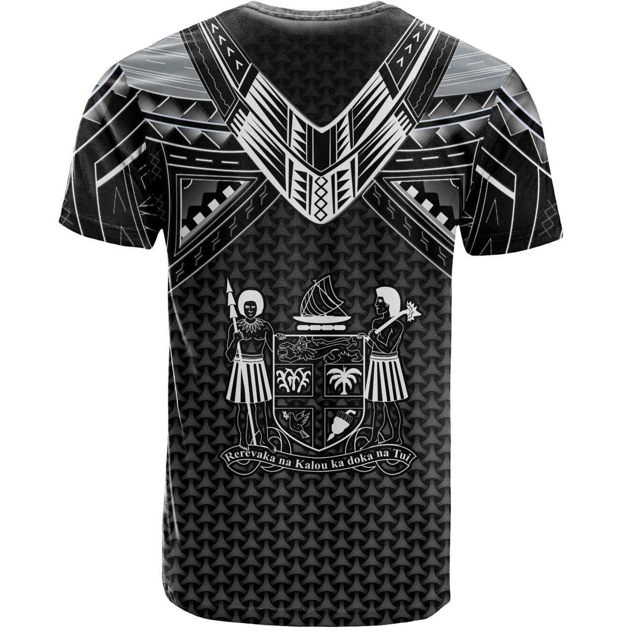 Fiji Custom Personalised T-Shirt Polynesian Tribal Tattoo